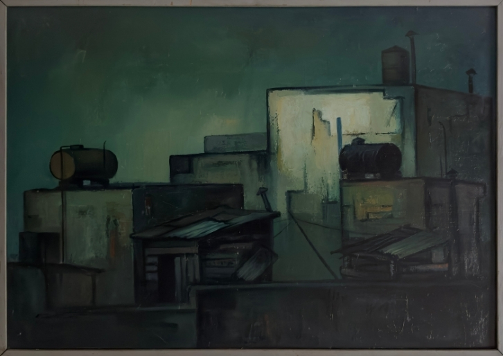 Cubist Rooftops