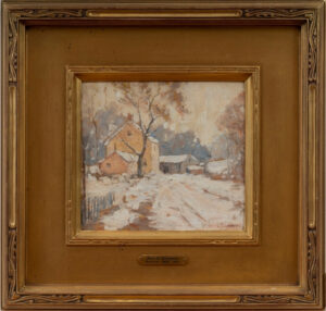 Houses in the Snow