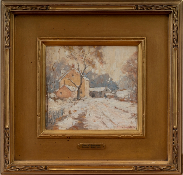 Houses in the Snow
