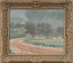 The Mill at Giverny in Snow