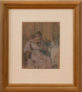 Woman Seated at a Tea Table
