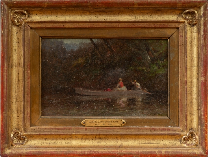 Men in a Canoe