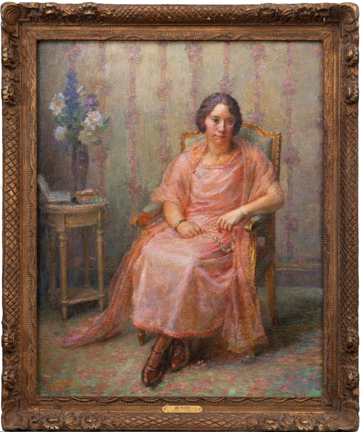 Portrait of Mle. S. C.