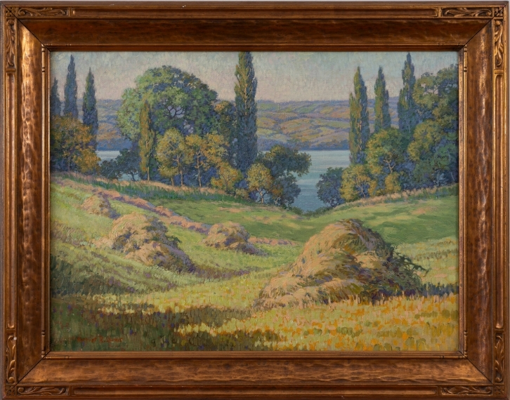 Haystacks Along the Connecticut River