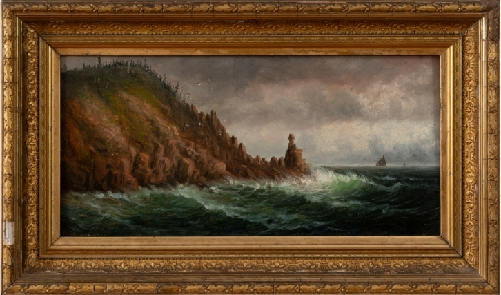 Rocky Coast Scene