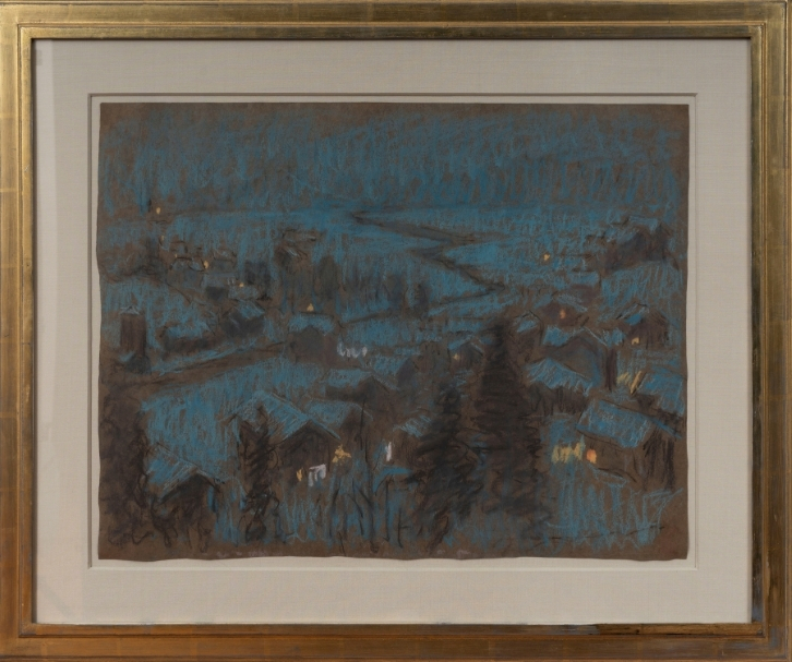 Evening in Gstaad