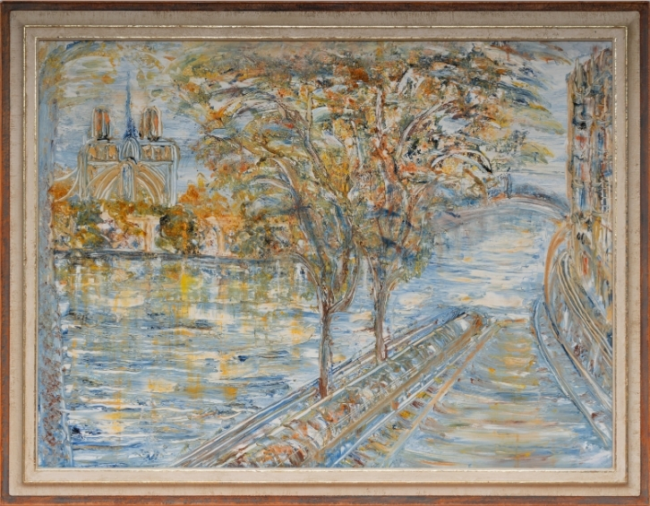 Paris, Notre Dame from the Isle St. Louis