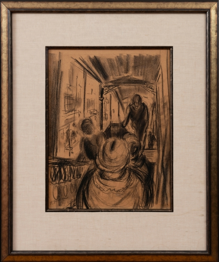 Study for Subway Stairs